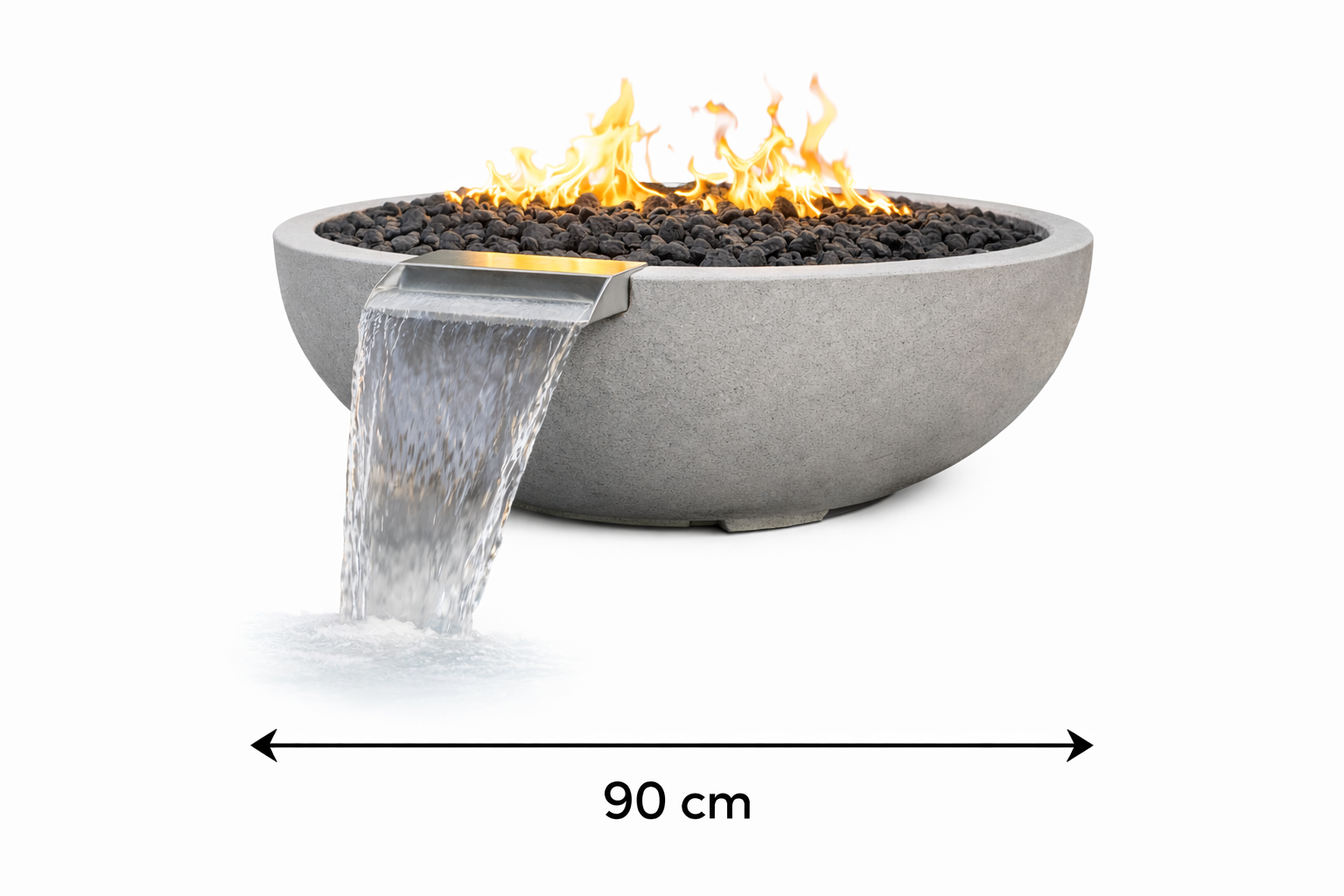 Fire and water bowl 90cm 