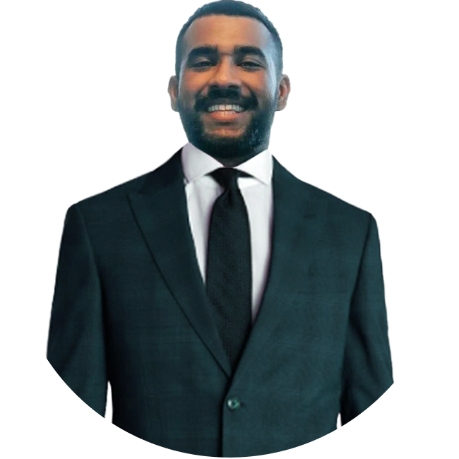 John Charnock next to testimonial