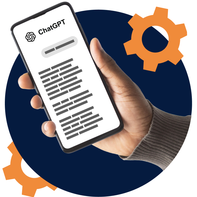 The team in a meeting