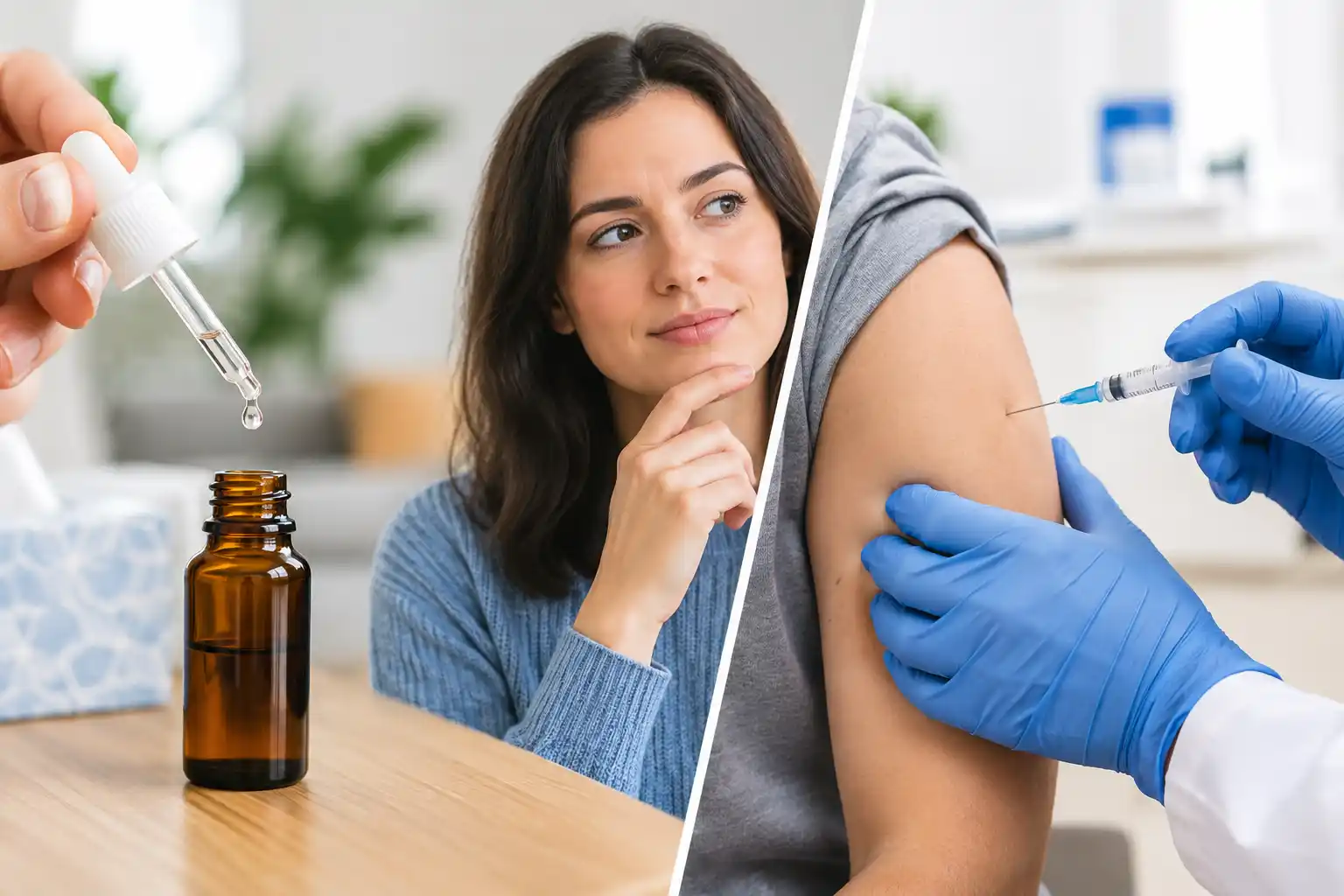 Allergy drops vs shots