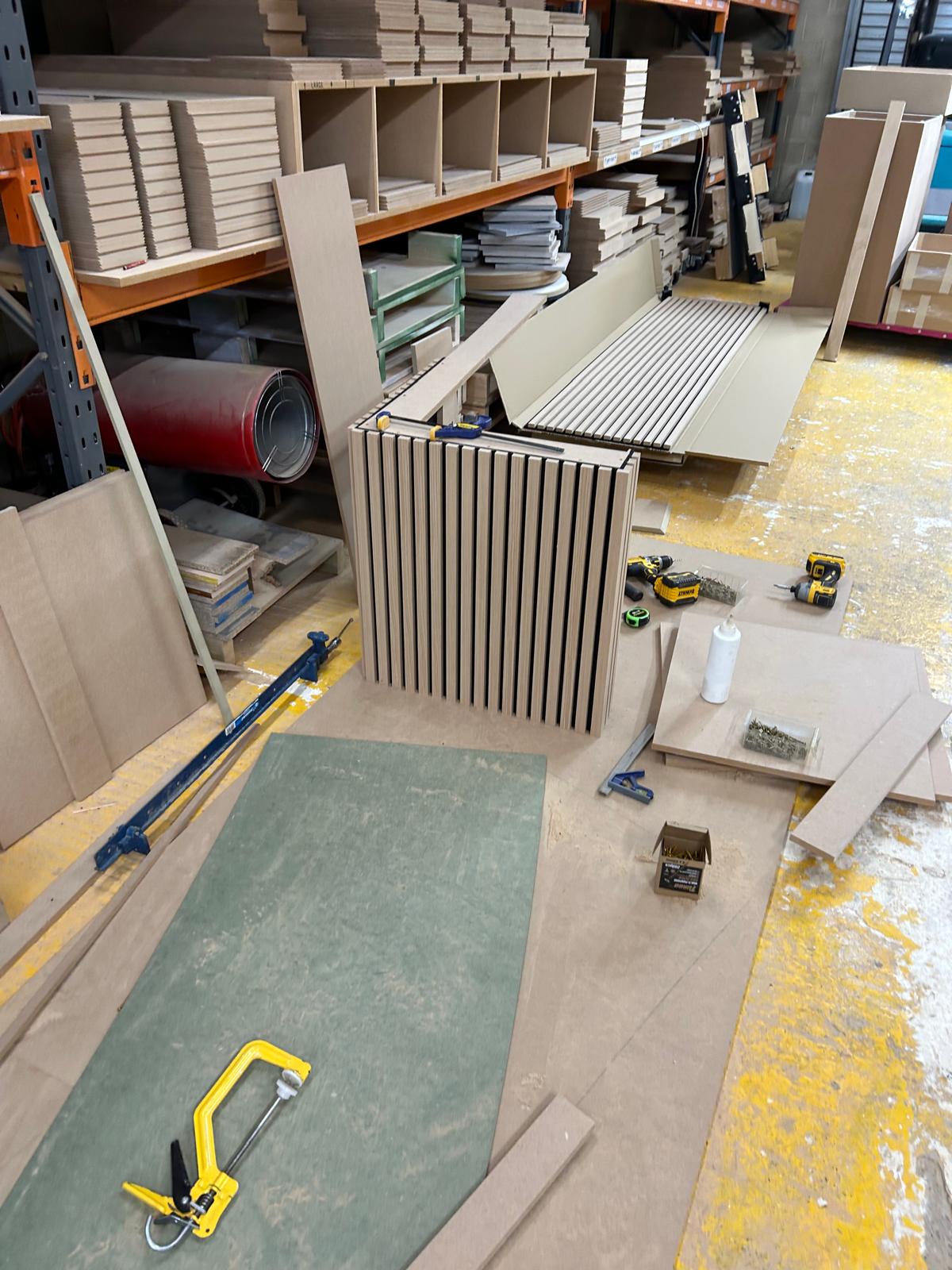 tailor made reception desk