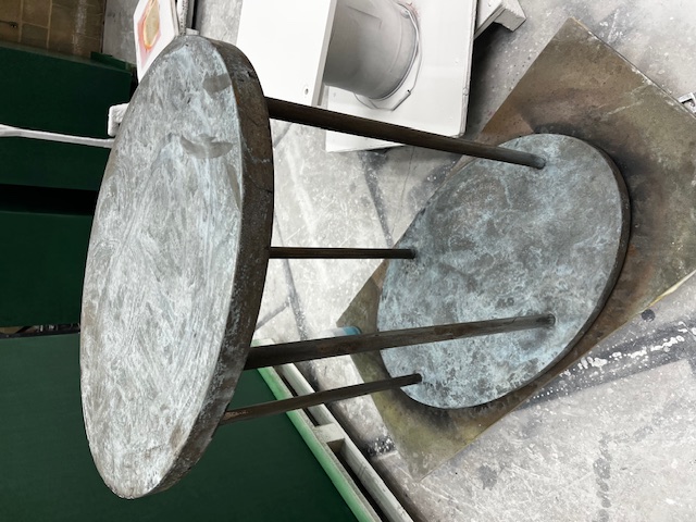 image of metal plinth