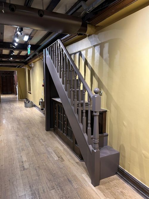 Image of custom Bridgerton Display in Liberty's London 1