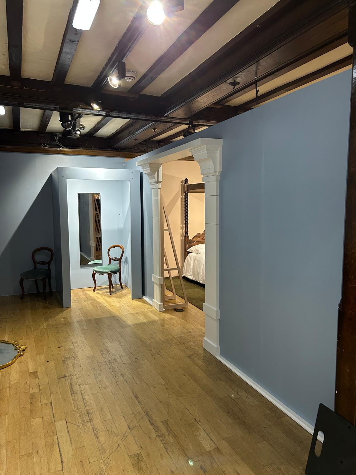 Image of custom Bridgerton Display in Liberty's London 6