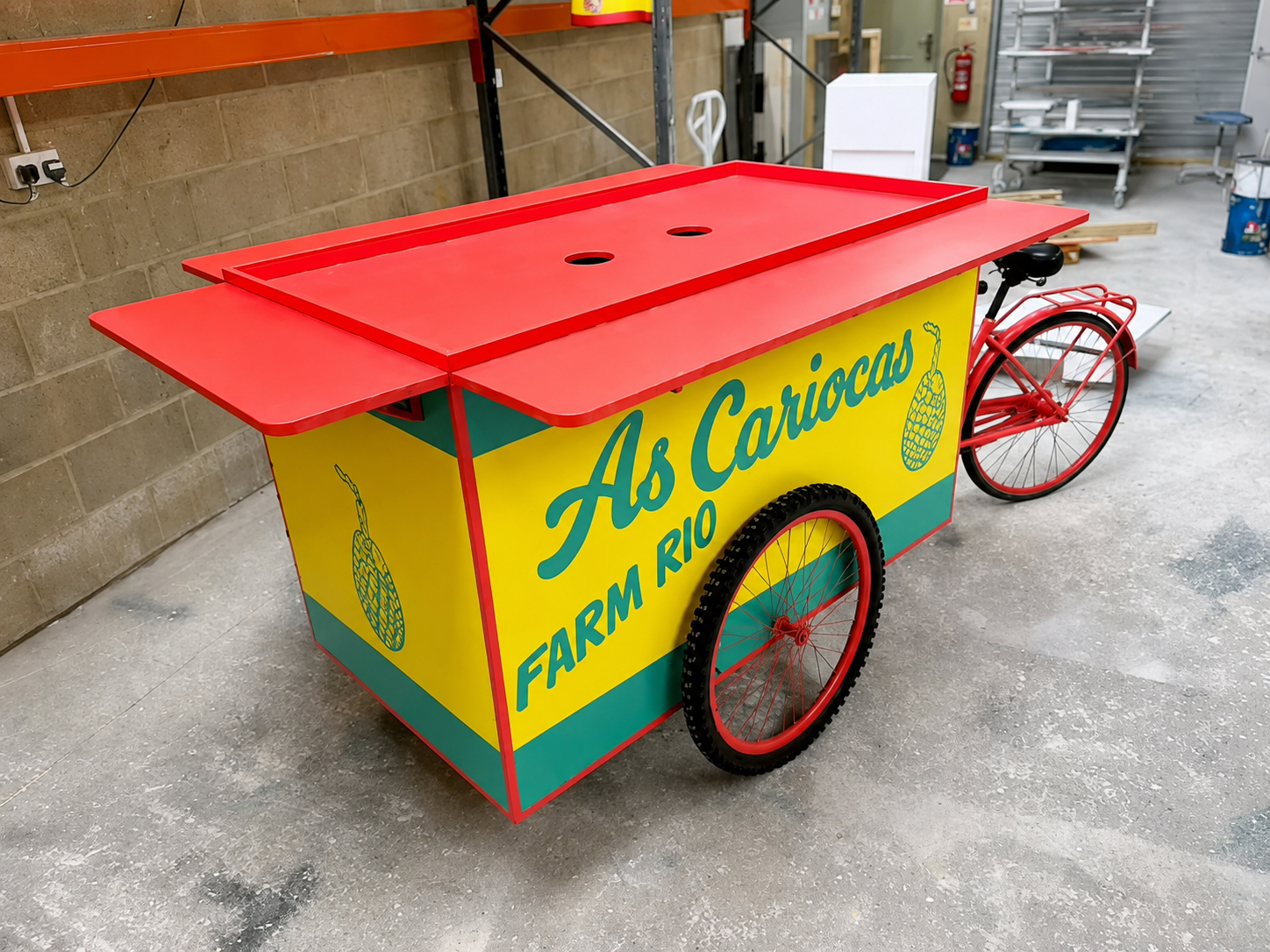 Recreation of Coconut Cart