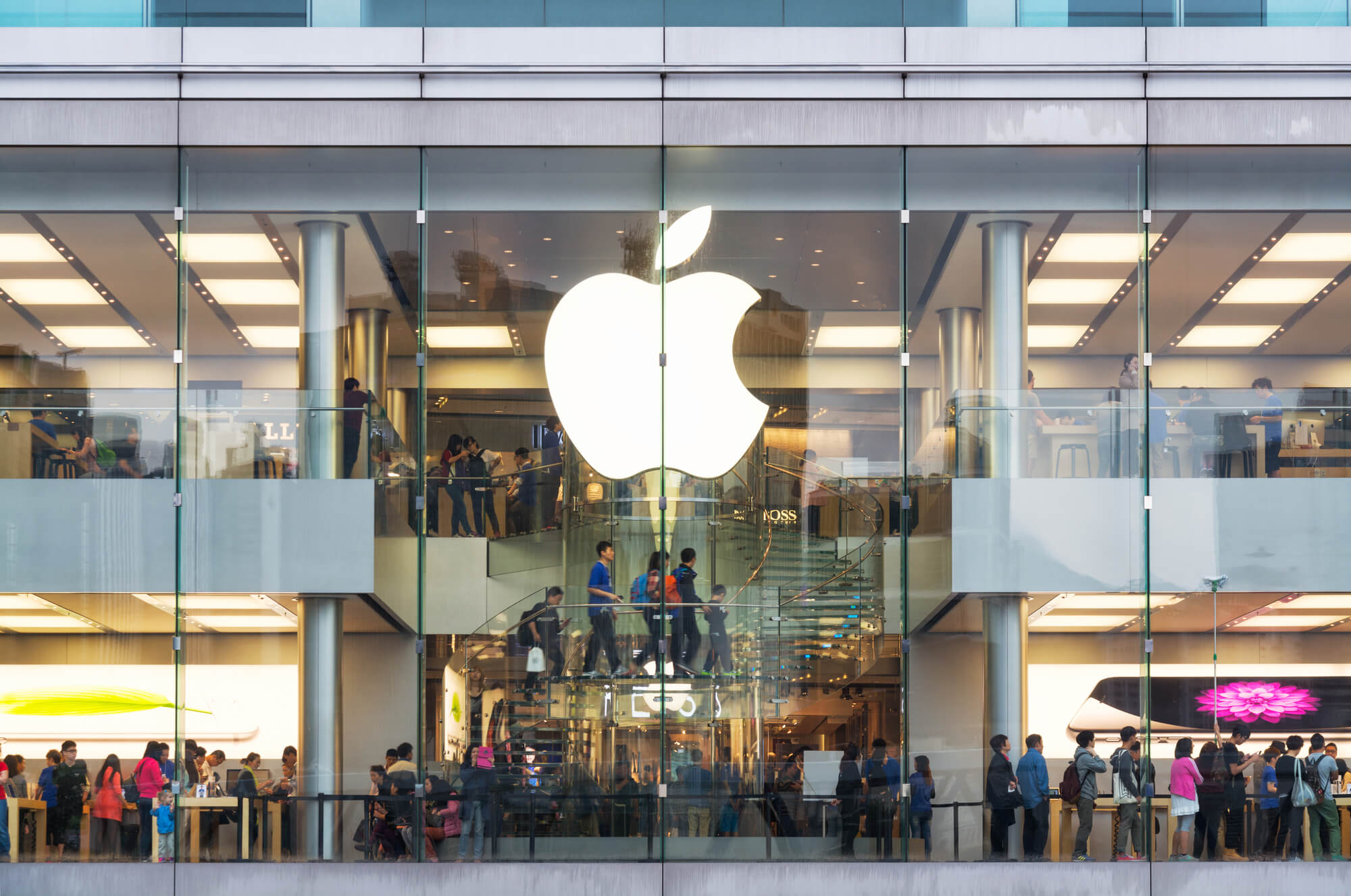 Apple store in Hong Kong