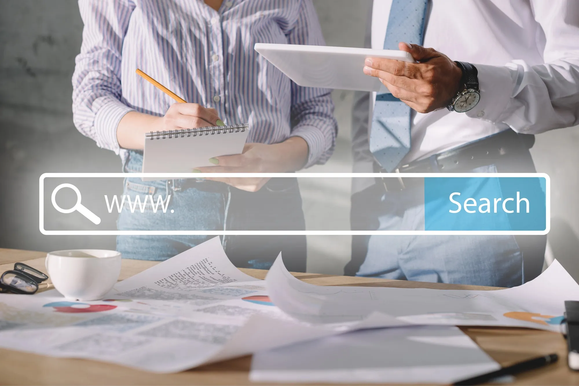 ai seo pricing search marketing planning meeting