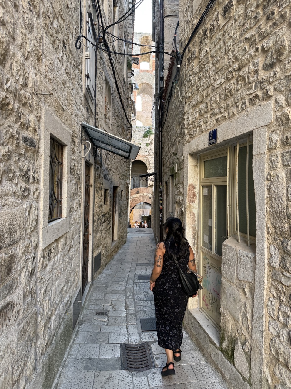 Walking through the streets of Croatia