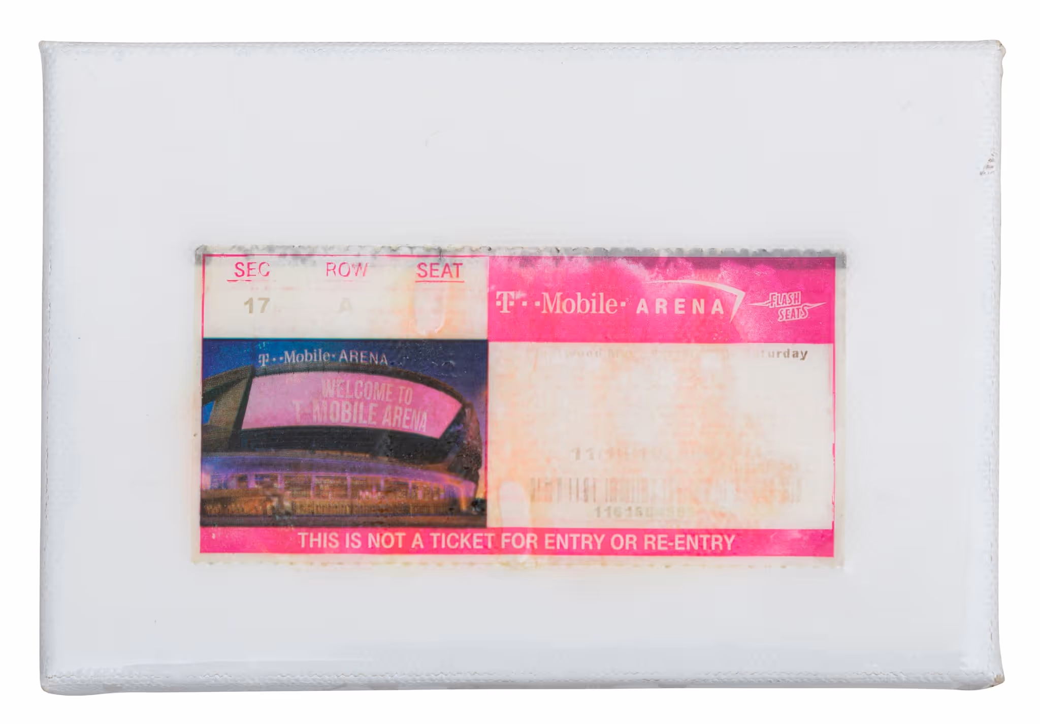 Fleetwood Mac Las Vegas Ghost Ticket