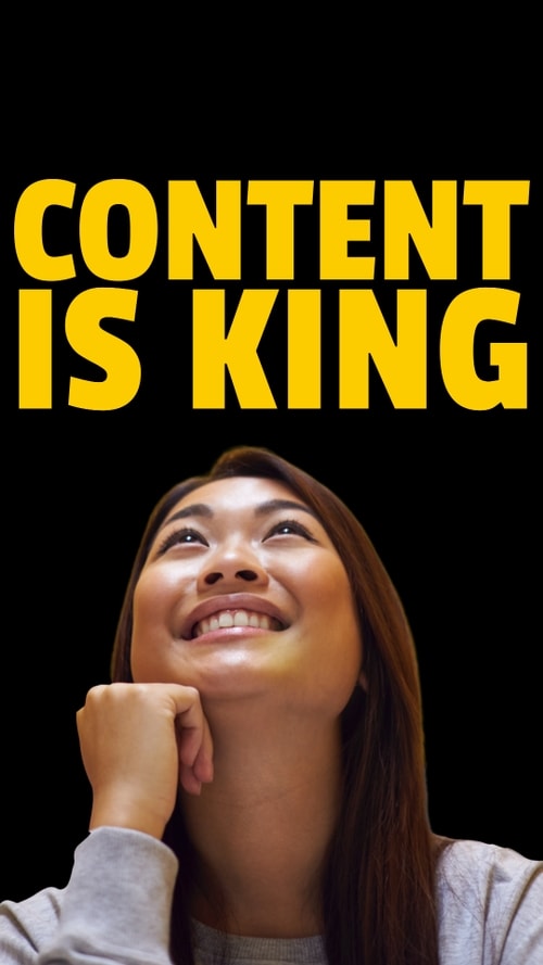 Content is king