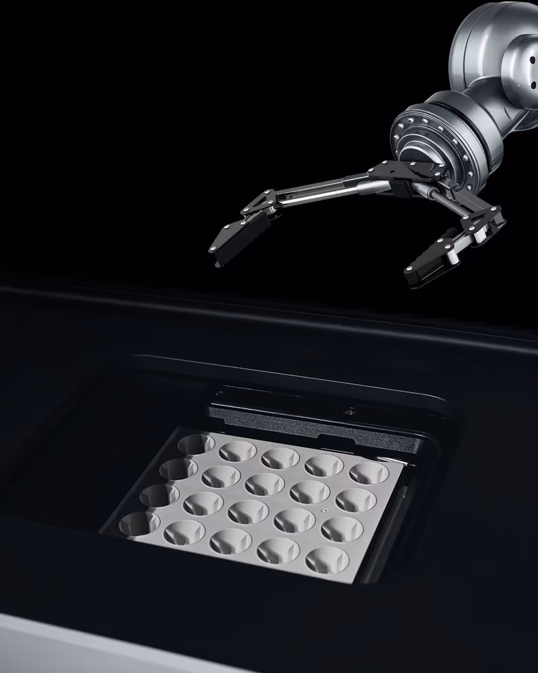 This shows the possibility of Brainwave6 supporting robotic automation in combination with HyperCAM Delta. 