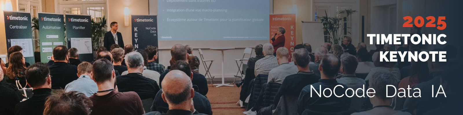 Imagen ilustrativa de la presentación de TimeTonic 2025.