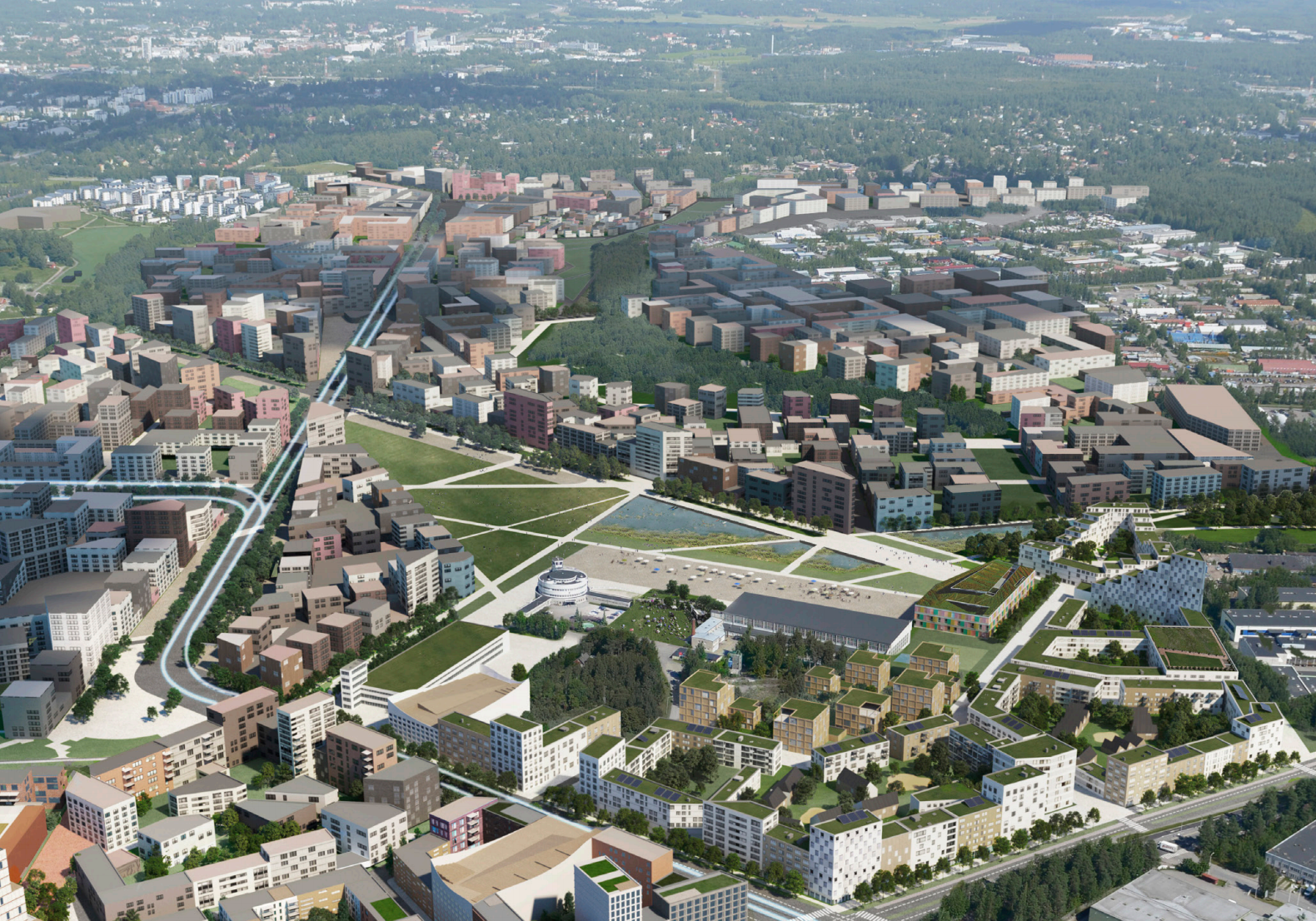 Malmi Lentoasemanpuisto ideas competition