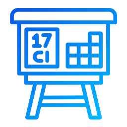 icon representing a periodic table