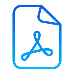 icon representing a PDF file