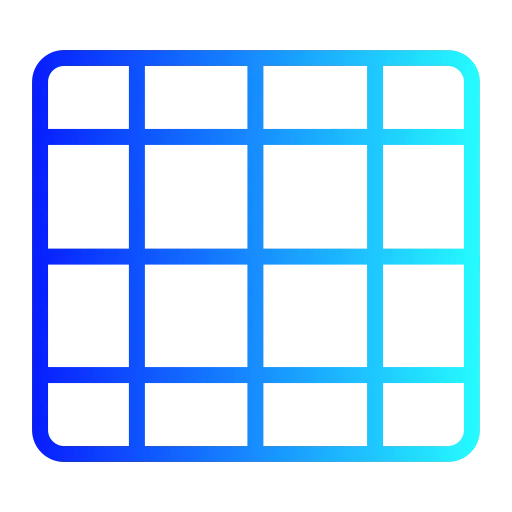 icon representing a table file