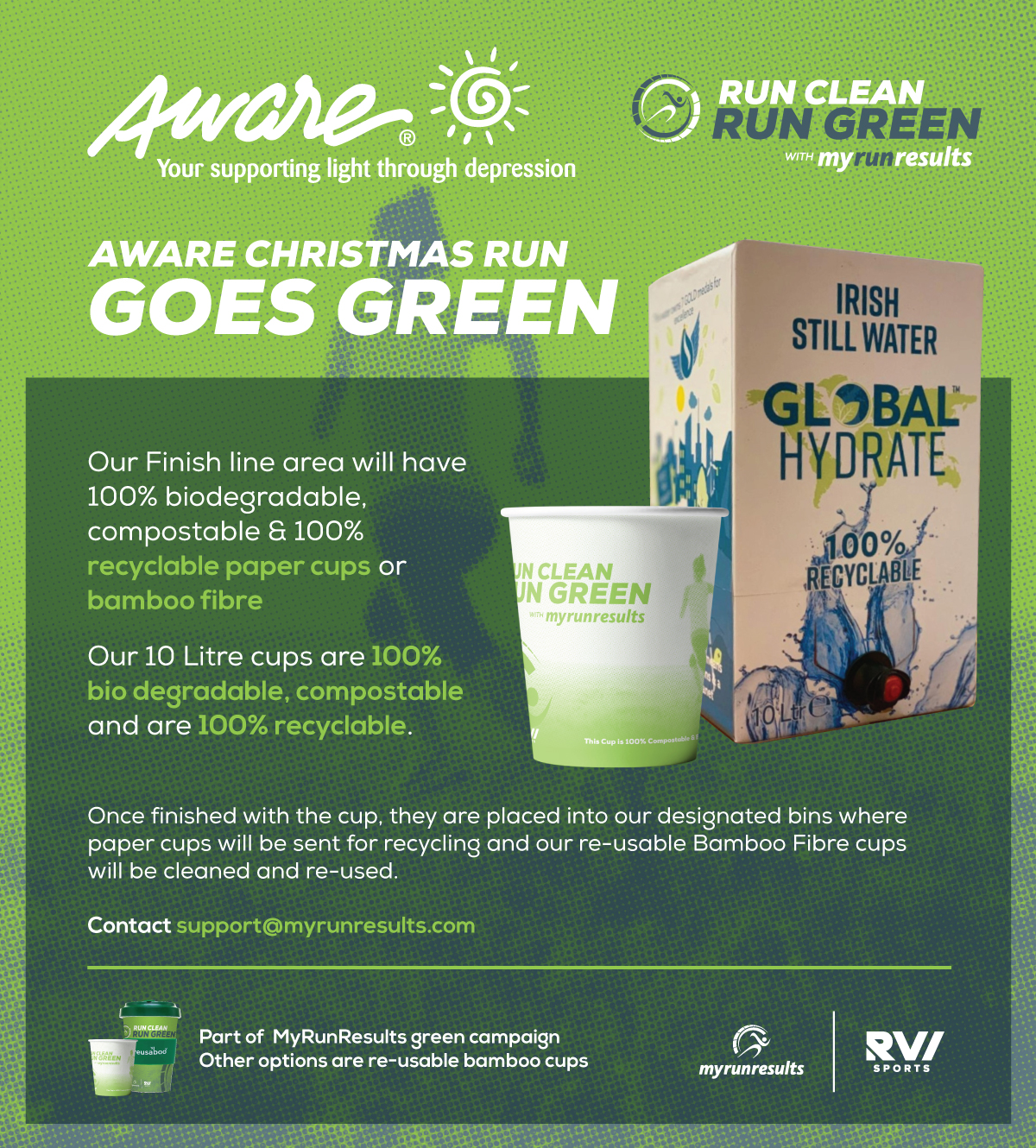 Promote your event as eco friendly