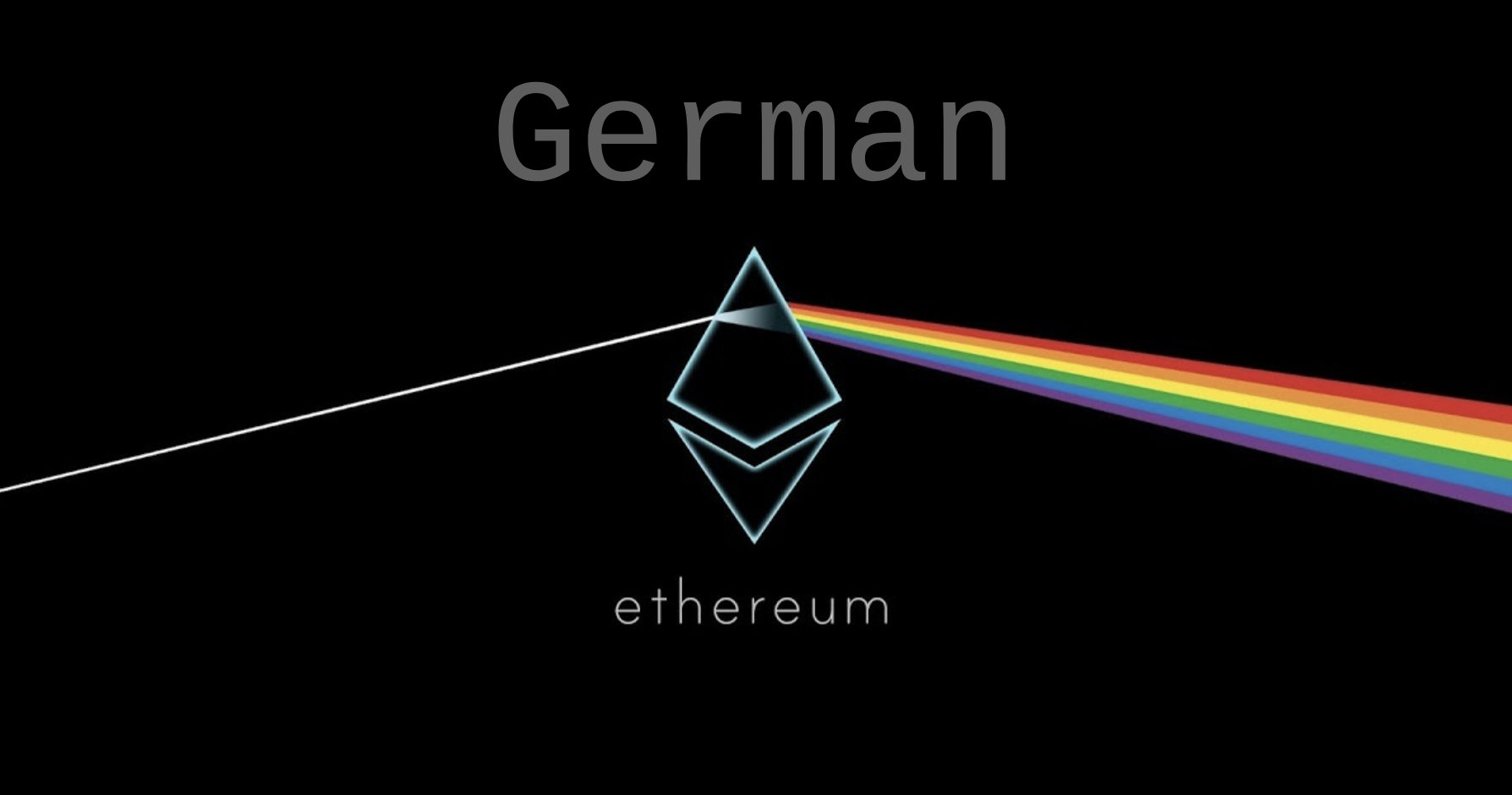 Wie funktioniert Ethereum überhaupt? (German ver)