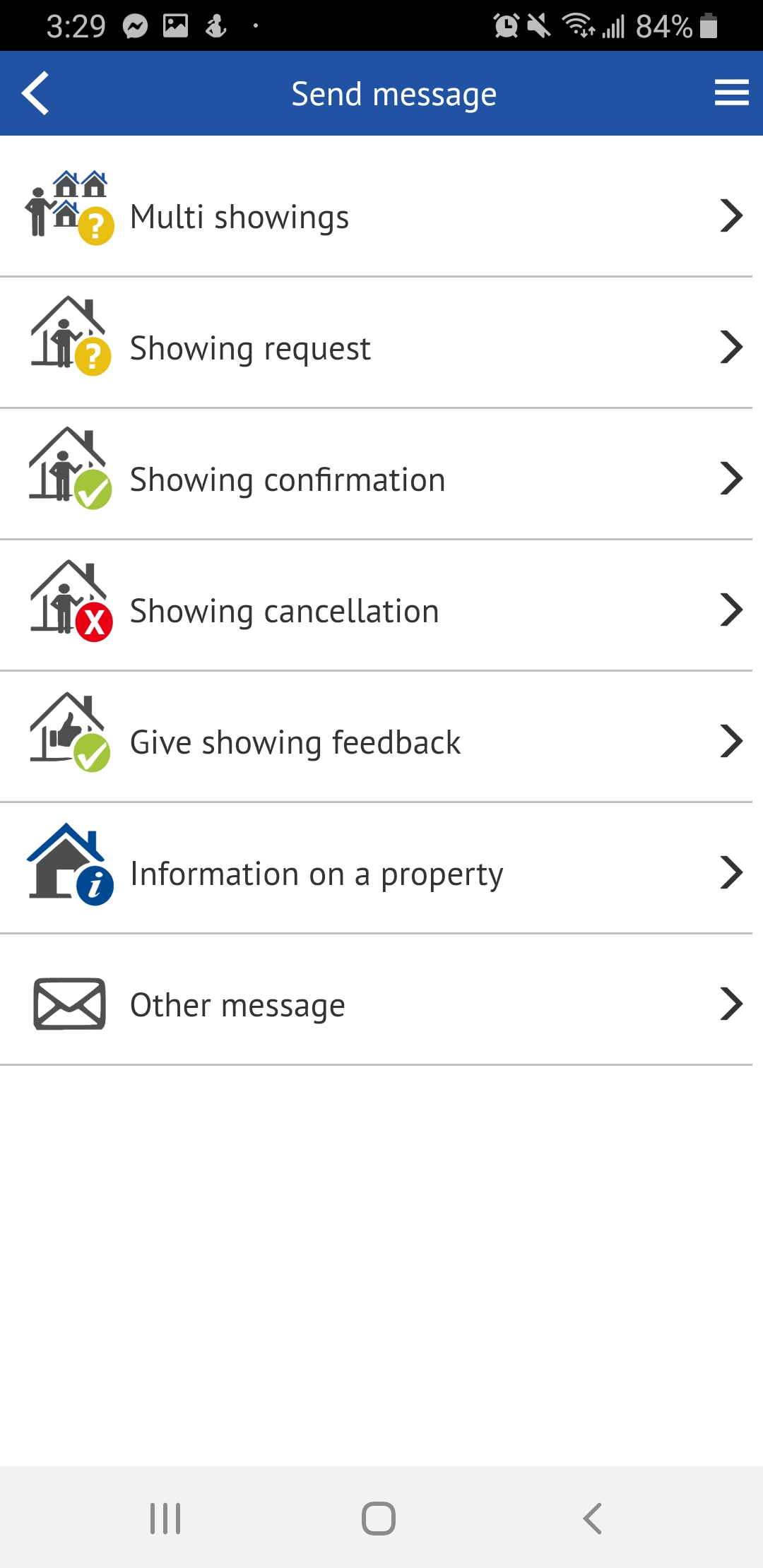 Sending a message with Touchbase
