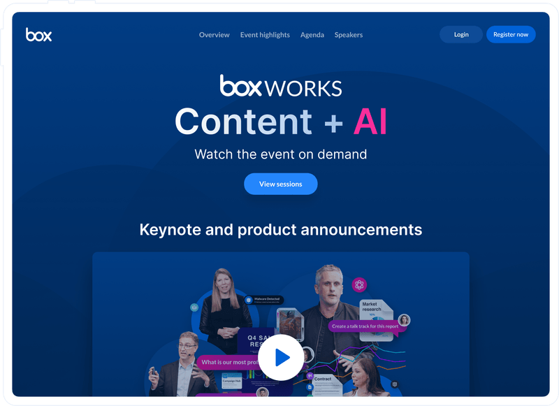BigMarker Customer stories · BoxWorks