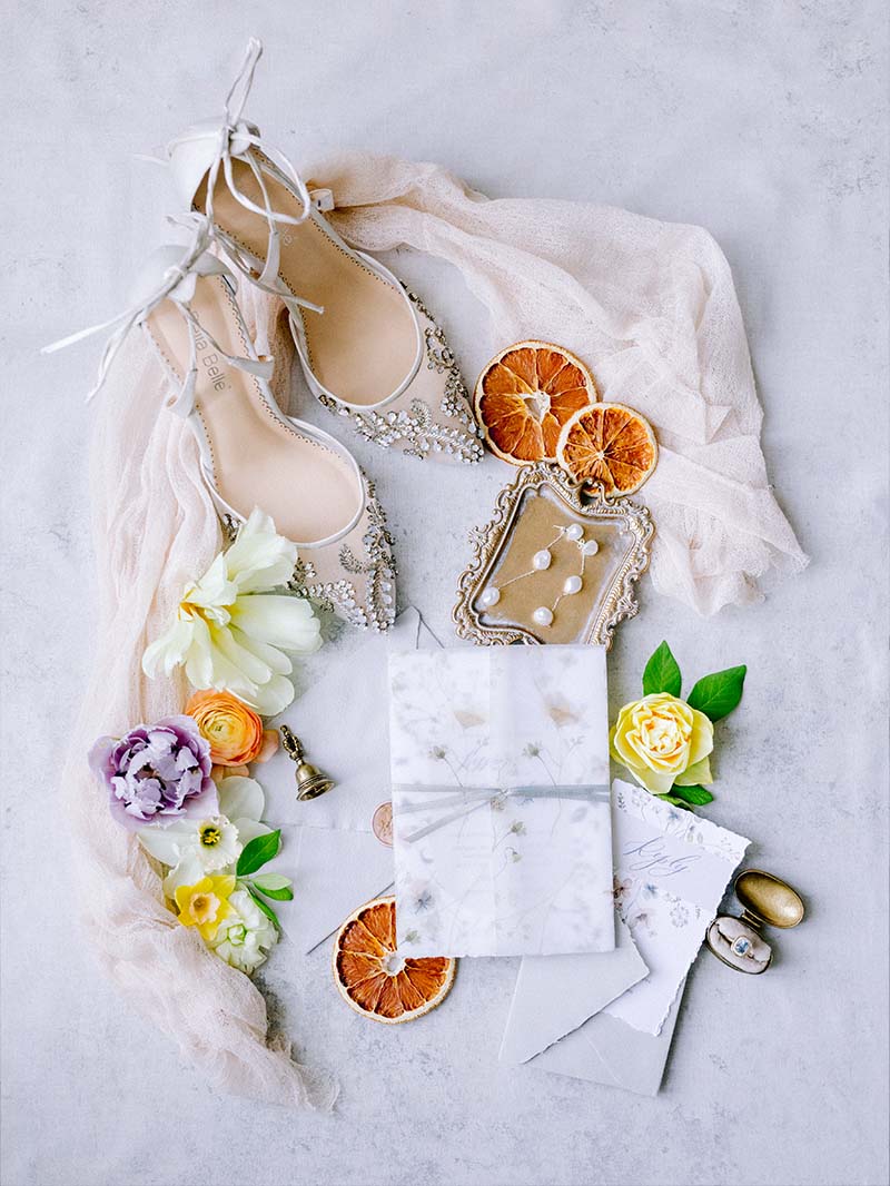 Wedding invitation and details