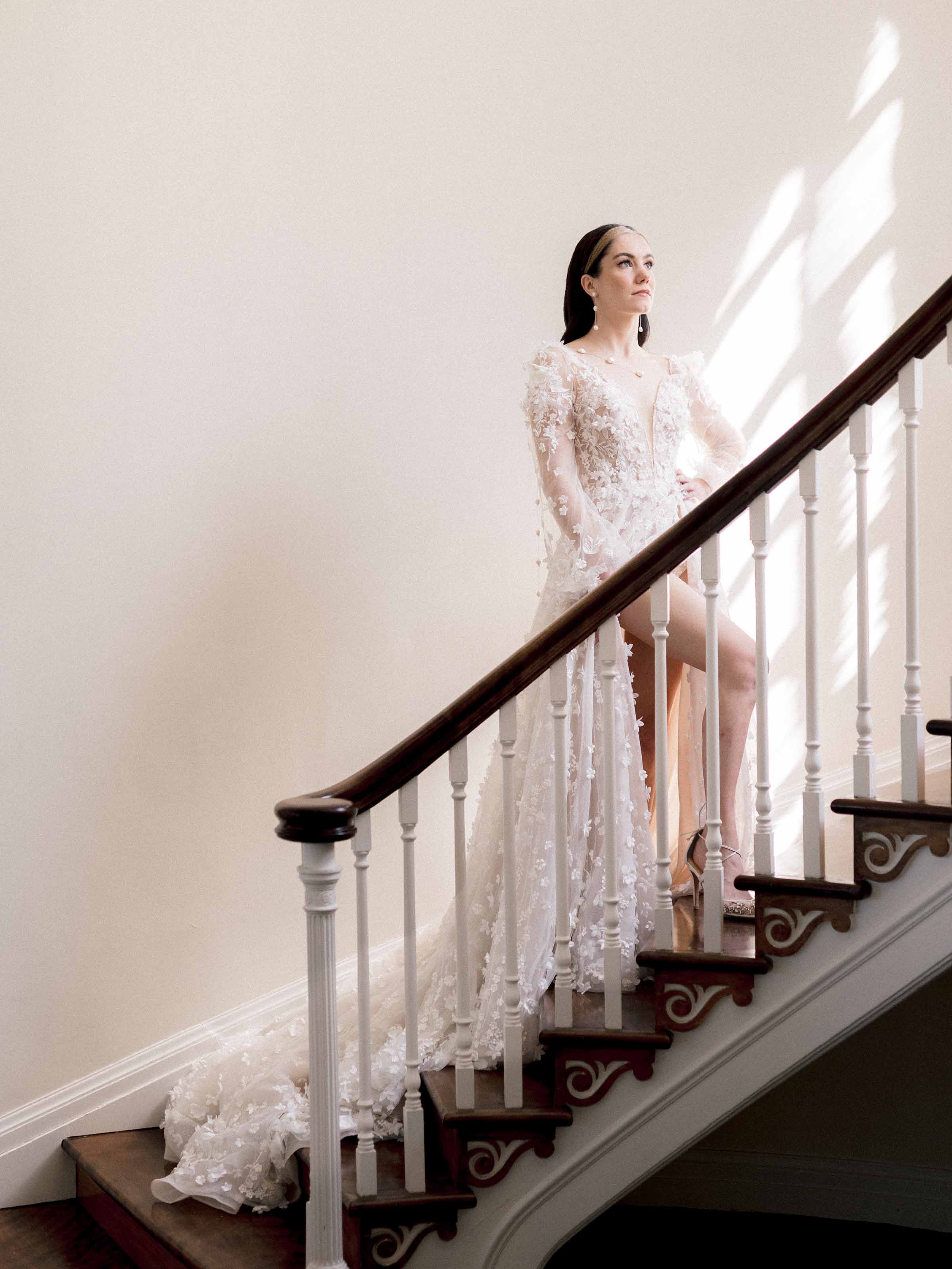 Bride at Manoir Davis
