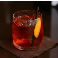 negroni with an orange twist