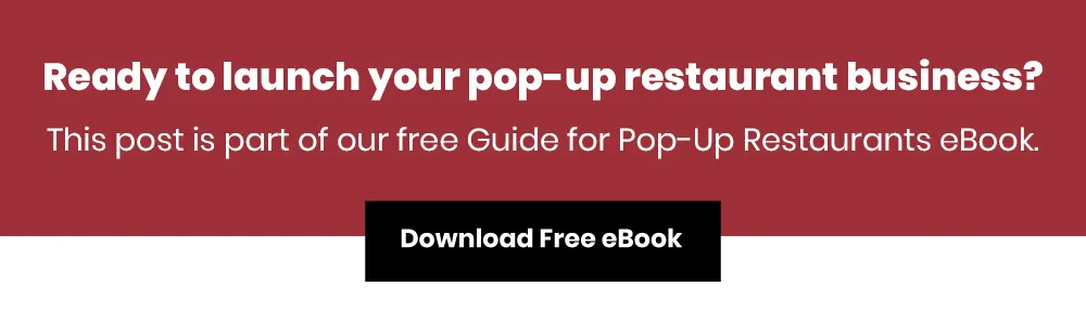 guide for pop-up restaurants ebook