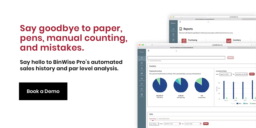par level analysis from binwise demo request