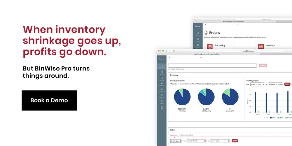 Liquor inventory software