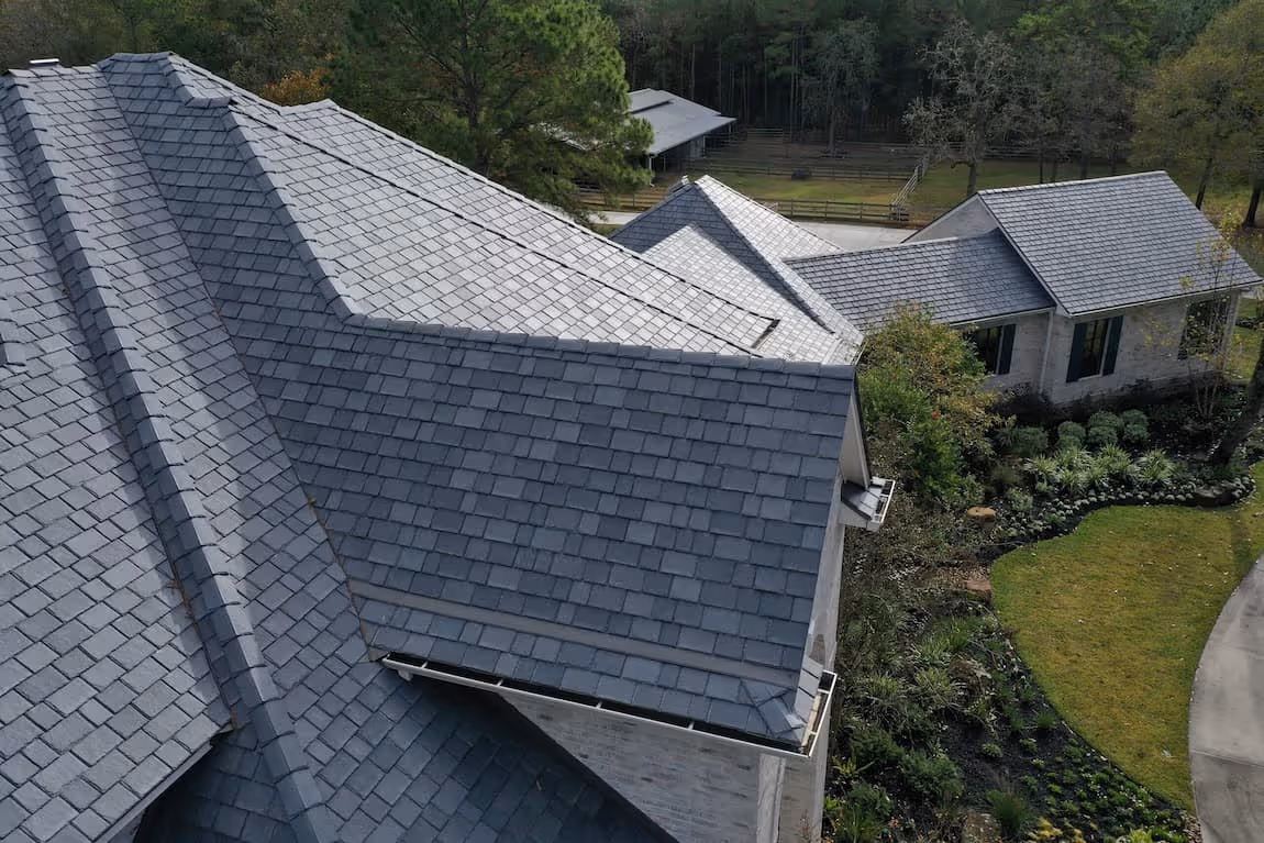 slate roof