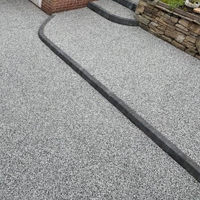 rear garden resin bound patio large