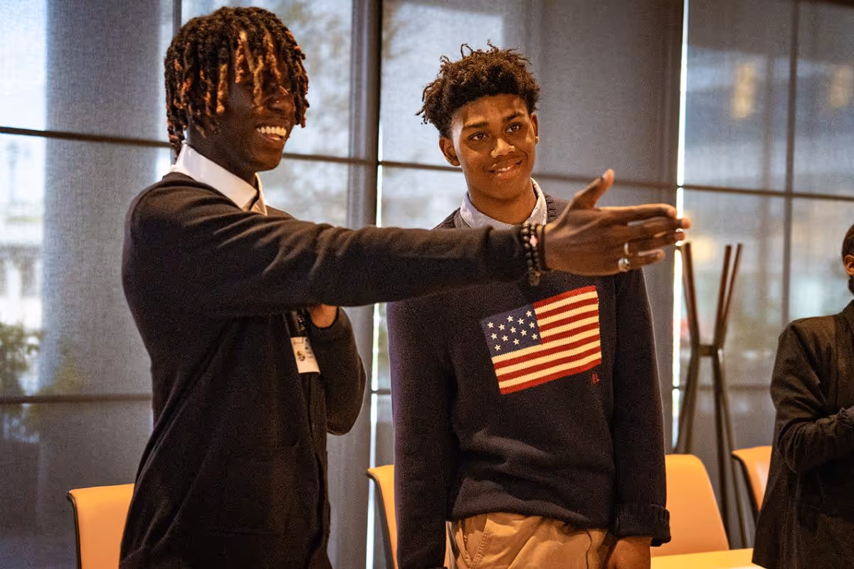 Photo of Westside Ambassadors at Microsoft visit
