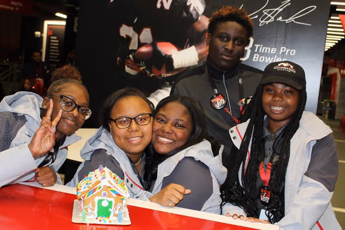 Photo of Westside Ambassadors at holiday event