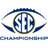 Transparent SEC Championship logo in yellow, blue, and white