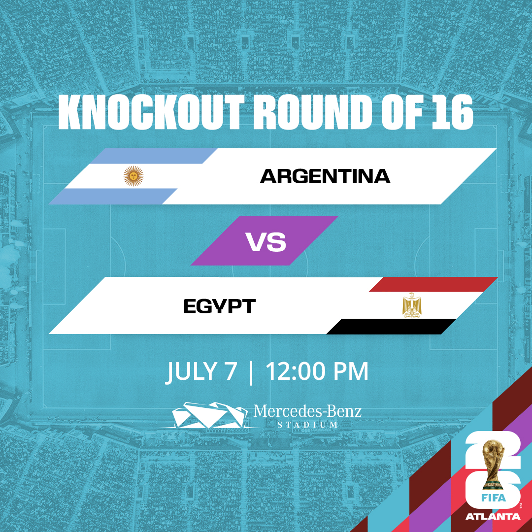 FIFA World Cup 26™ - Round of 16: Argentina vs. Egypt