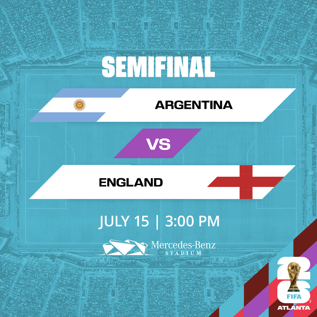 FIFA World Cup 26™ - Semi-final: England vs. Argentina