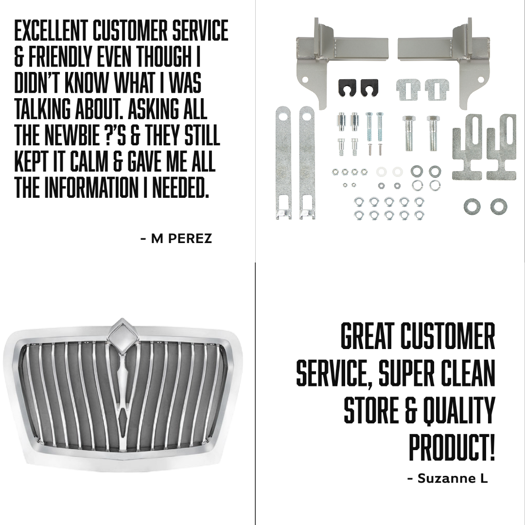 

Gizari Chrome Shop
Just off 294 - I57 - I80
Parking - 10% off 1st purchase

Premier Truck Accessories Store: Specializing In headlights, Horns, Hood Shields, Lighting Packages, Fenders, Bumpers, Mats, Mud Flaps, Chrome Grills, & much more. 

Chicago, Alsip, Bolingbrook, Oak Forest, Oak Lawn, Effingham, Crestwood, Aurora Joliet & Surrounding Area 




















