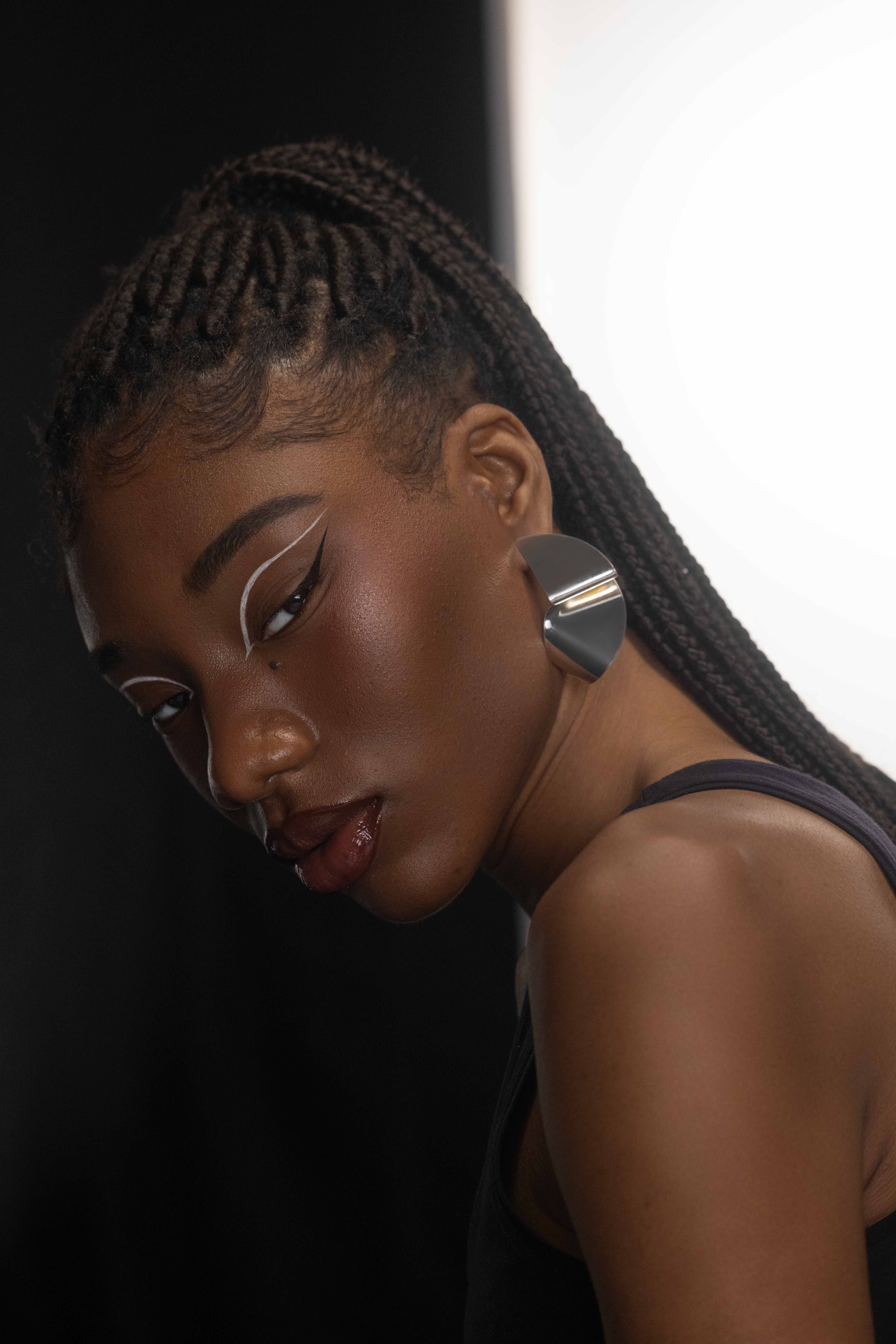 Studio beauty portrait by Kendra Storm Rae