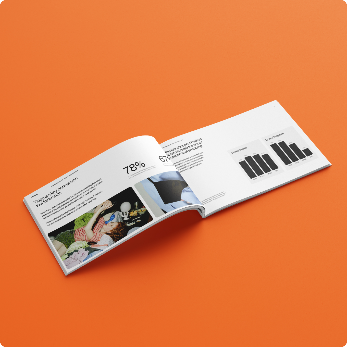 Shoppable Behavior mockup
