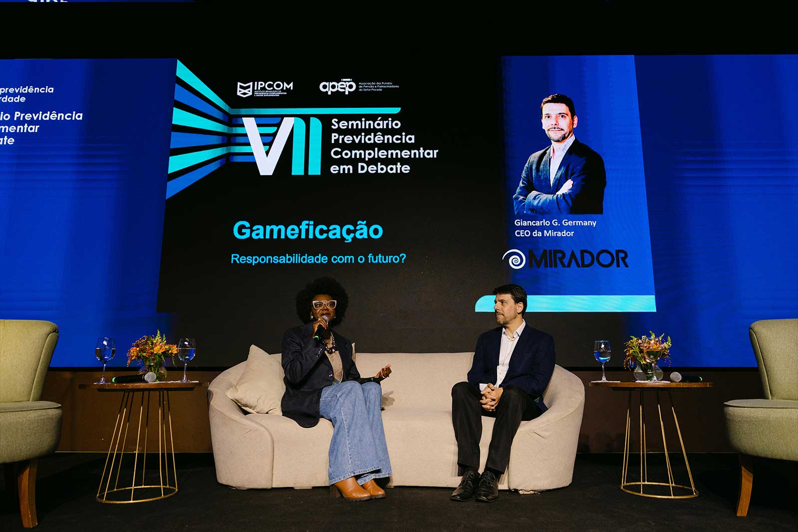 Espaço Contraponto Mirador do VII Seminário Previdência Complementar em Debate