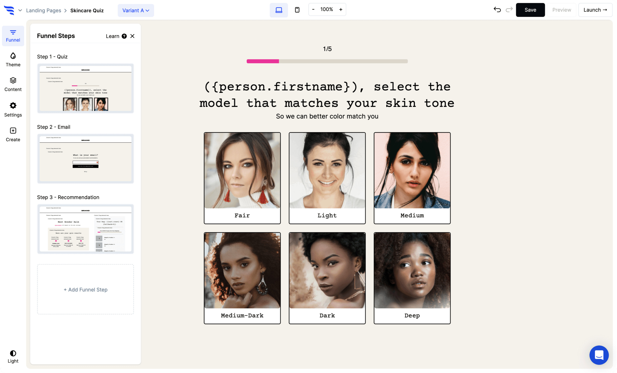 ConverFlow example