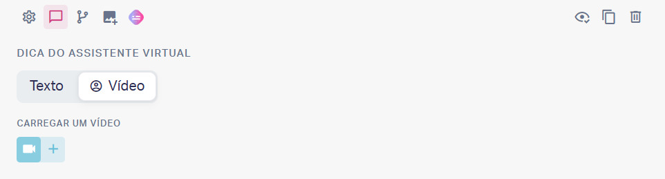 Video hints settings