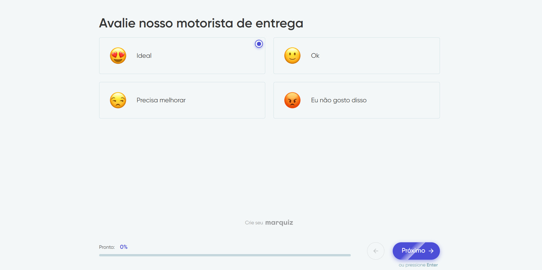 Example of question