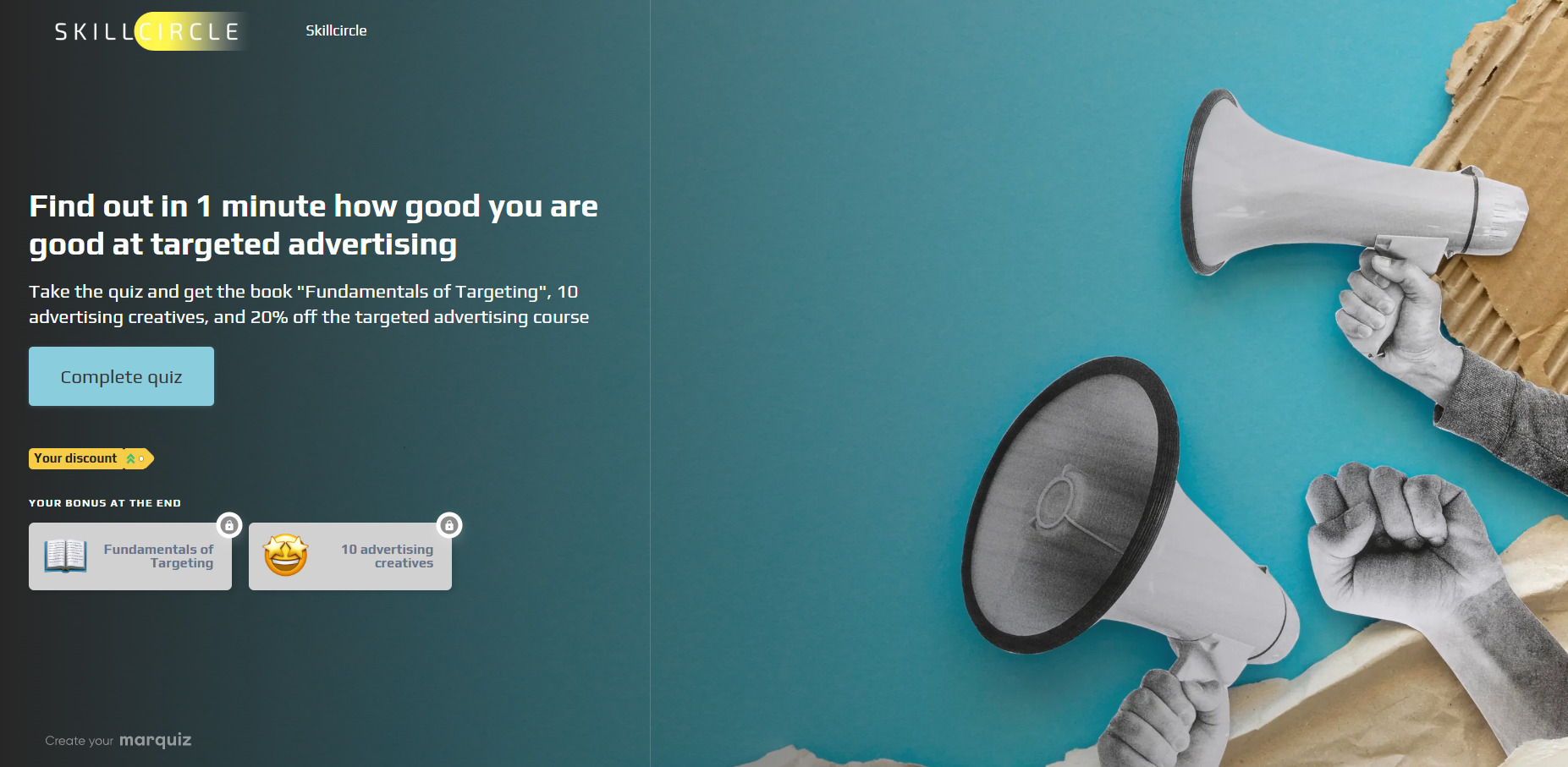 Marketing courses quiz