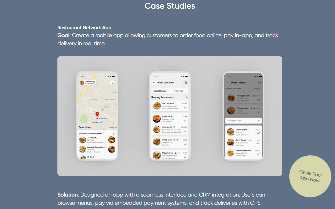 Marquiz pages with case studies