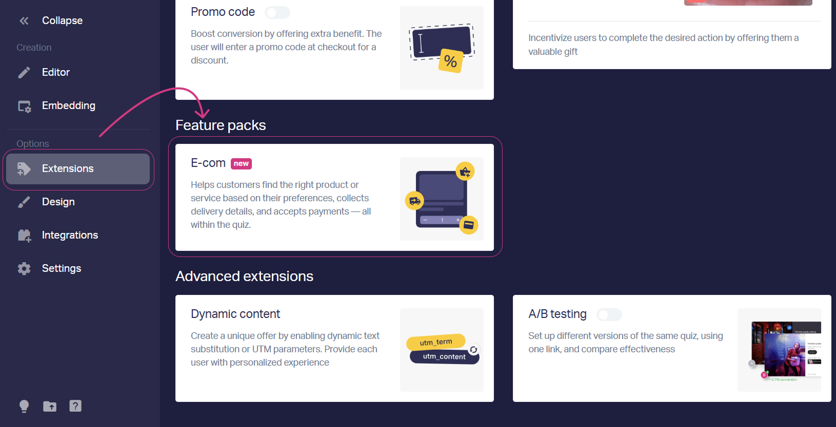 E-com quiz
