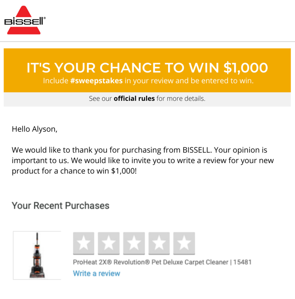 Contest example