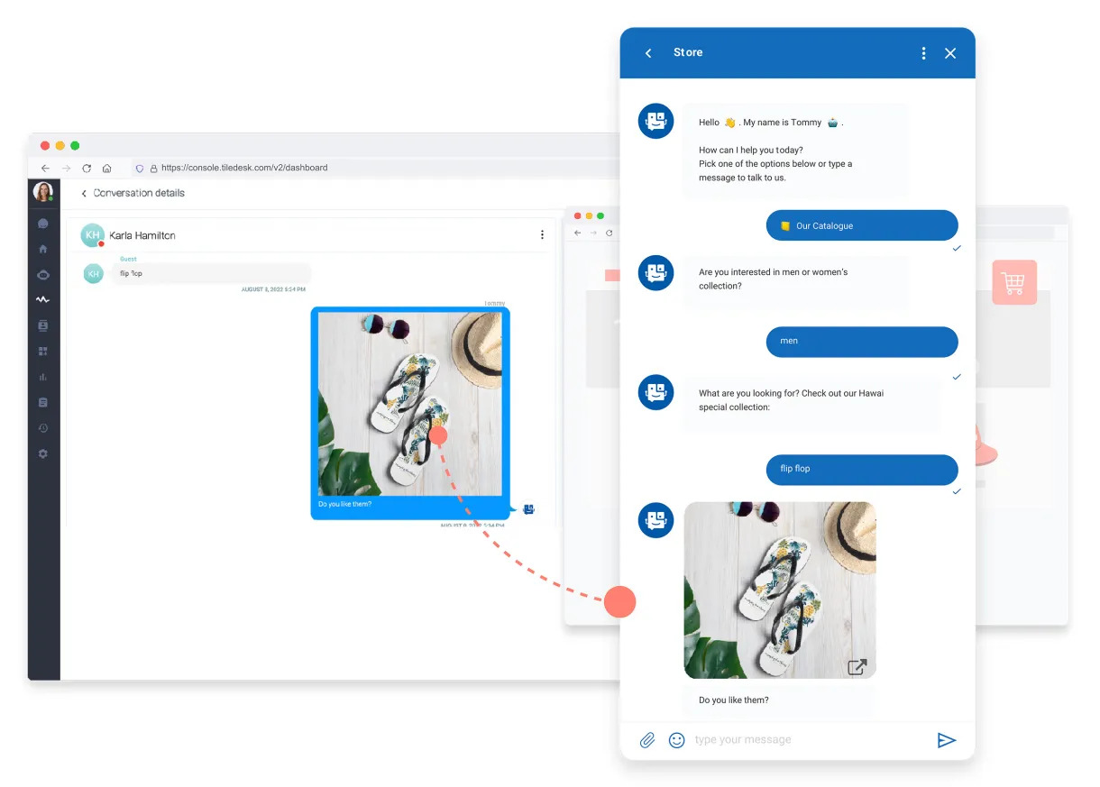 Widget de Chat Ao Vivo