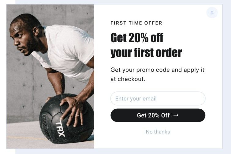 Popup de Intenção de Saída